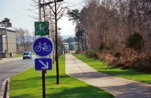 CL transports piste cyclable technopôle